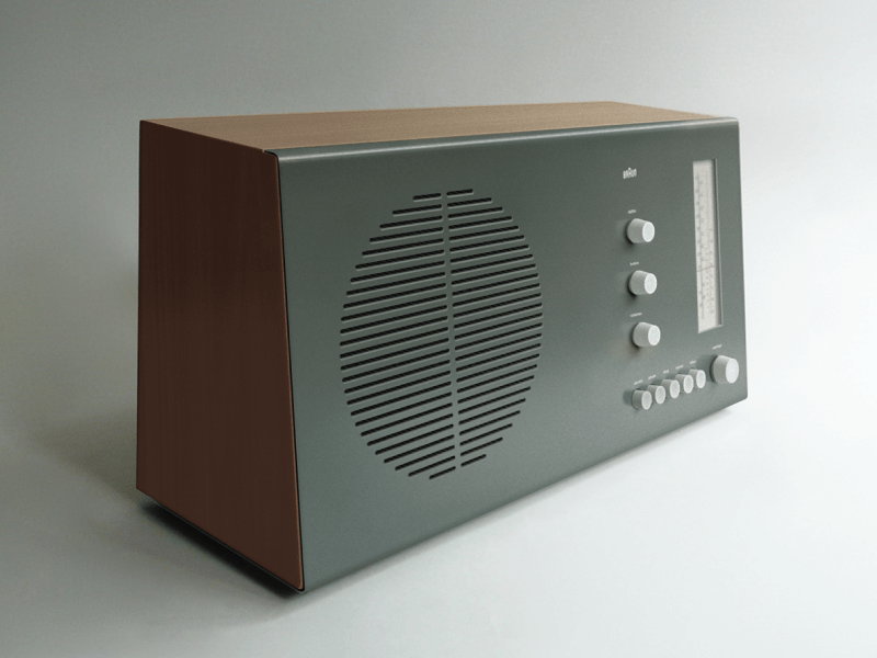 Dieter Rams BRAUN RT20 Vintage Tube Radio