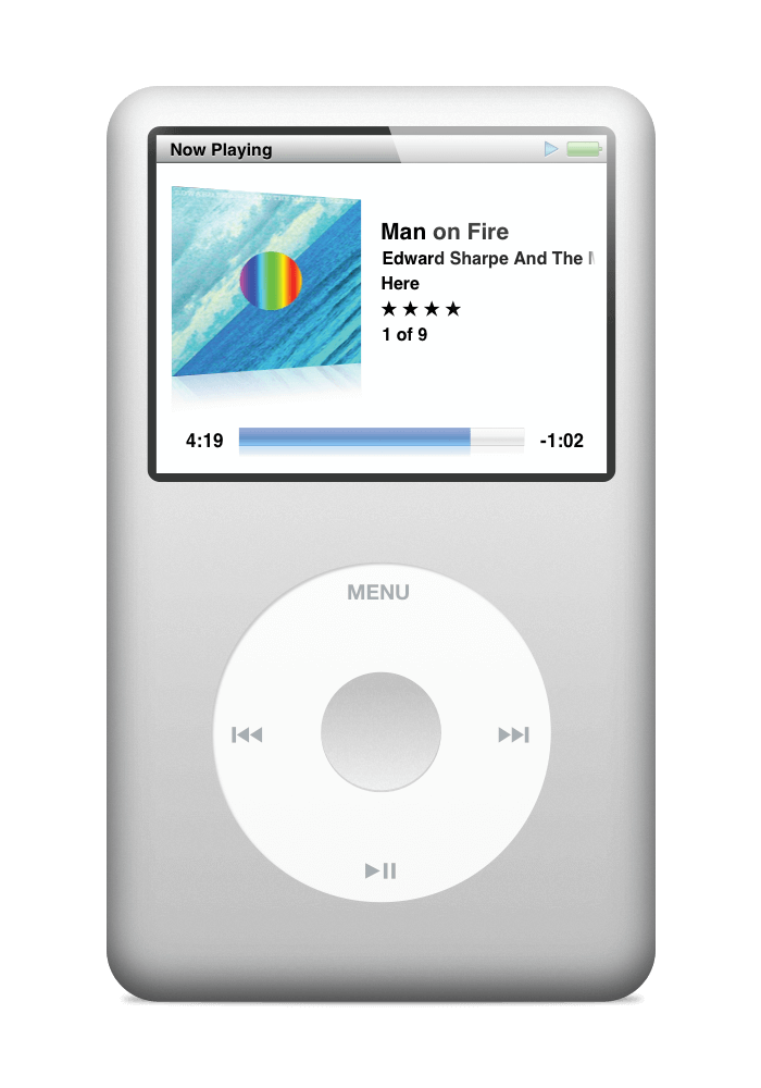 iPod Classic Mockup