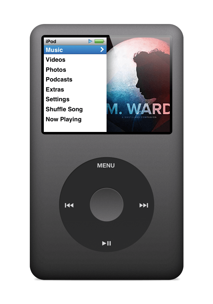 iPod Classic Mockup