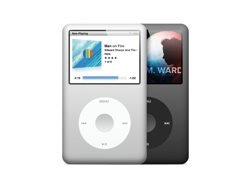 iPod Classic Mockup